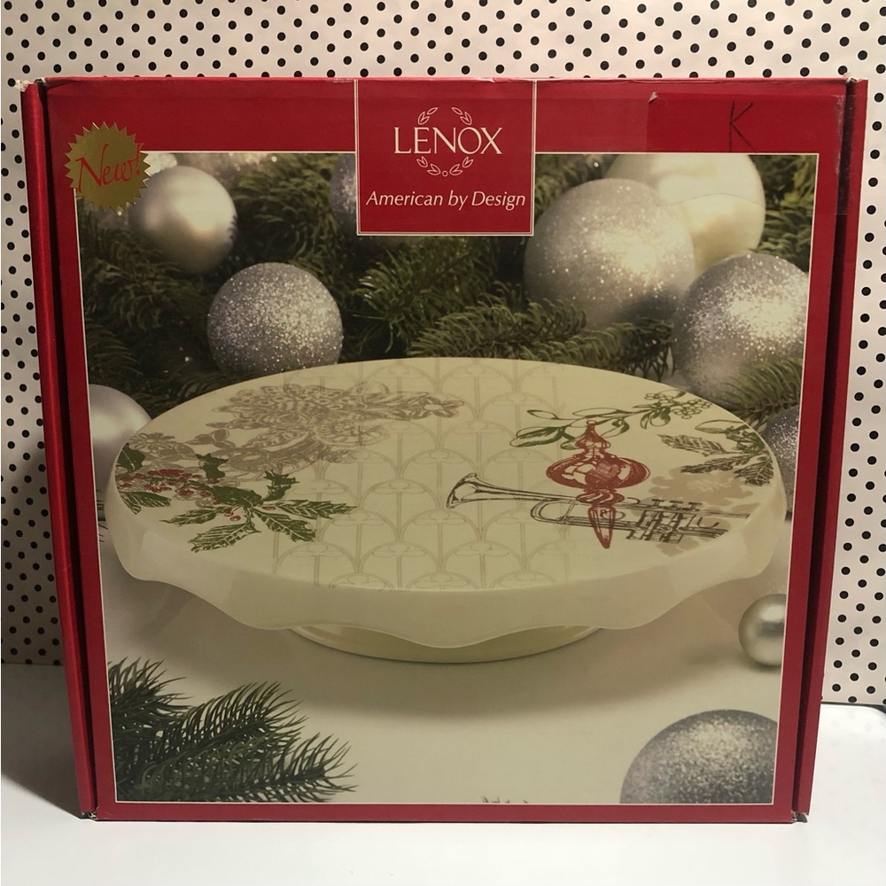 Lenox Vintage Jubilee Pedestal Cake Plate